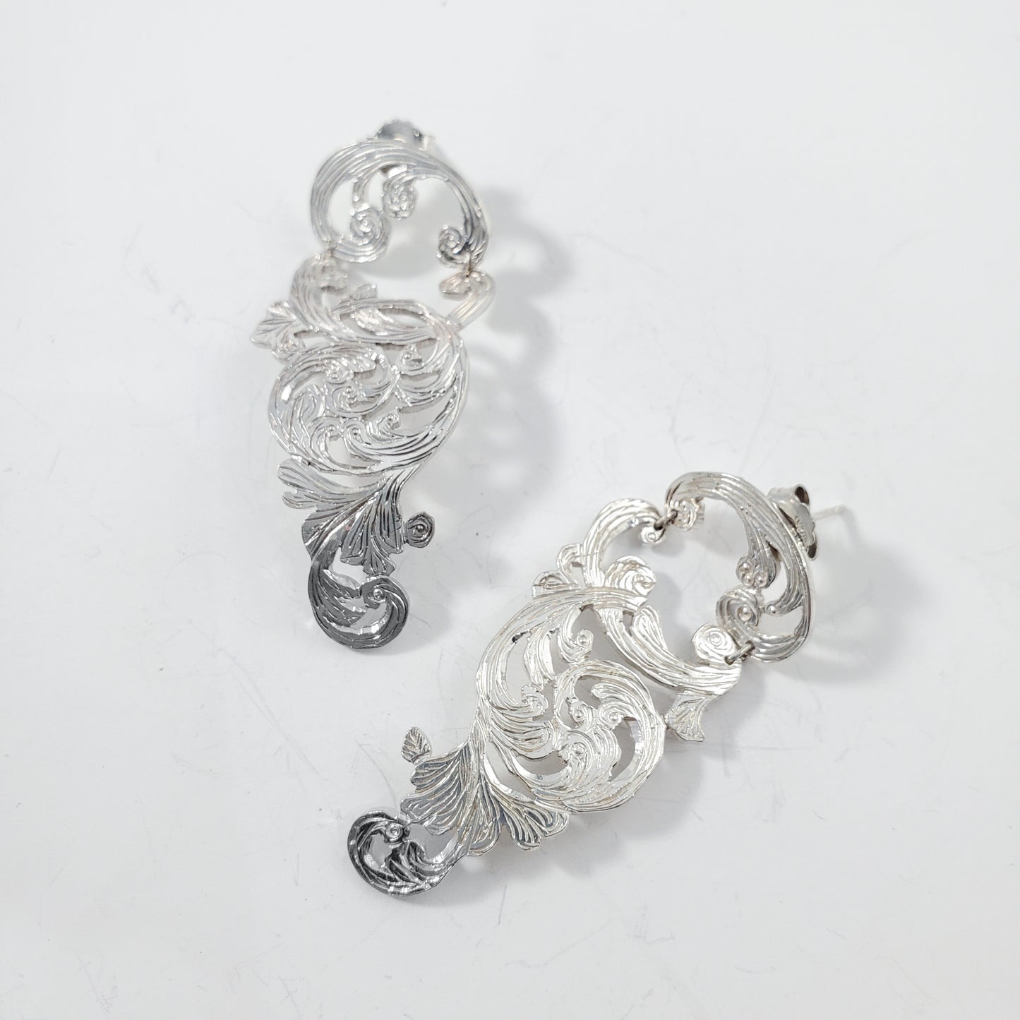 Aros rococó grabados